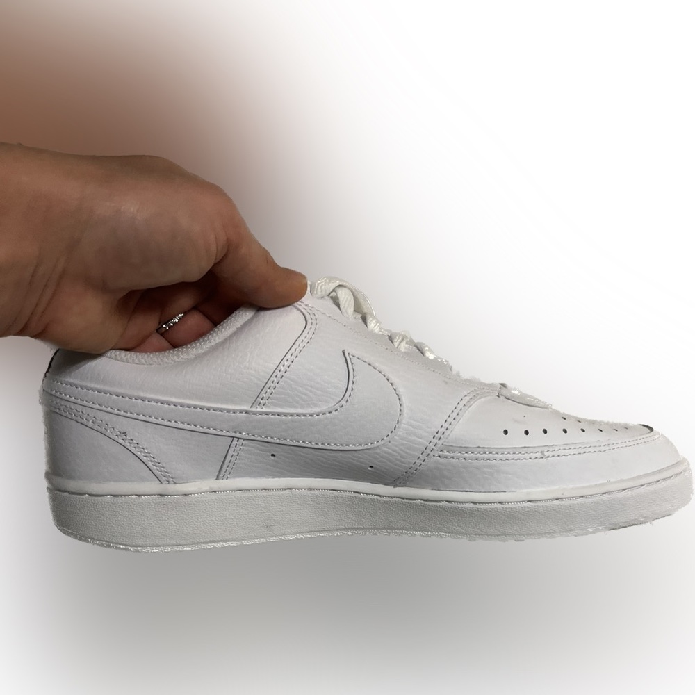 NWOT NIKE Court Lows All White no original box size 11 - Picture 10 of 17